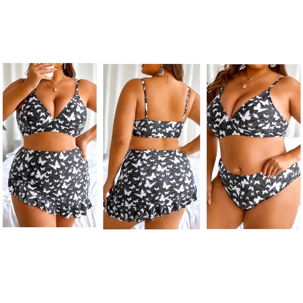 SHEIN Three Piece Swimwear
